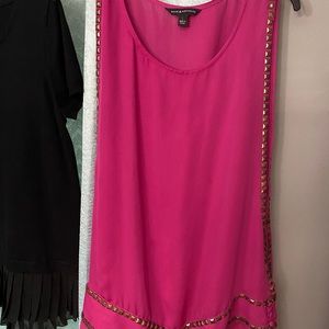 Rock & Republic party shirt w/ square rivets